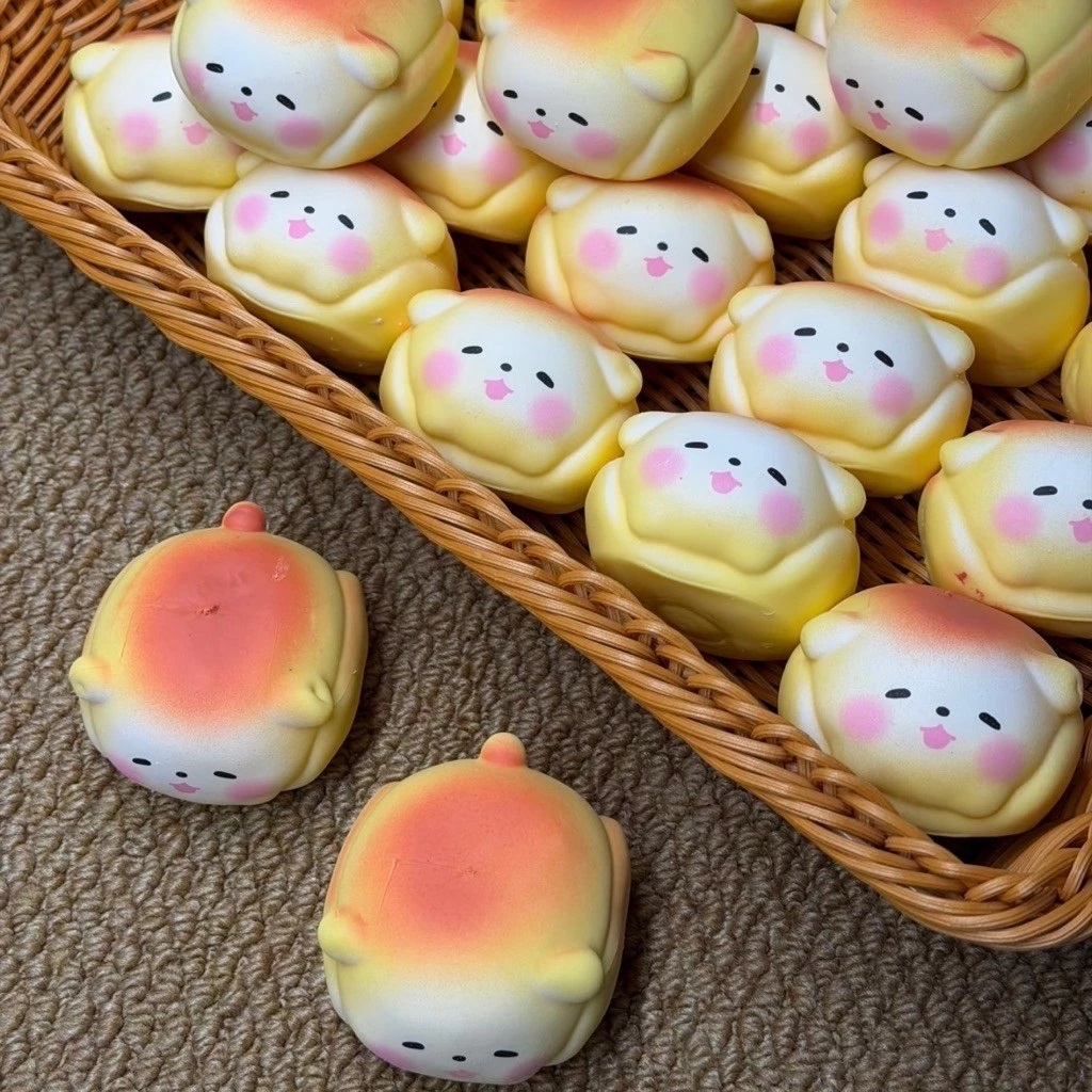Đồ chơi Squishy hình Cún con Phô Mai
