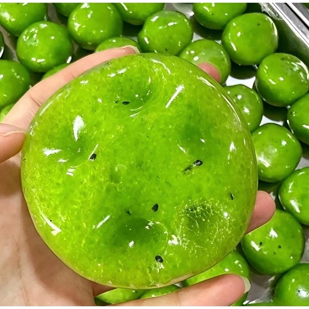 Squishy hình nhân đá bào màu Xanh